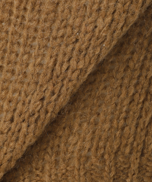 journal standard L'essage（ジャーナルスタンダードレサージュ）の「AMYRIS Vネックカーディガン（カーディガン/ボレロ・レディース・パープル/レッド/ブラウン・FREE）」の21枚目の写真