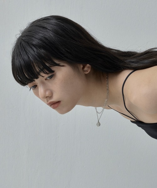 ORLEAN(オルレアン)の「【ORLEAN】 二連 レオンチェーン メダルネックレス(ネックレス・レディース・シルバー/ゴールド・フリー)」の3枚目の写真
