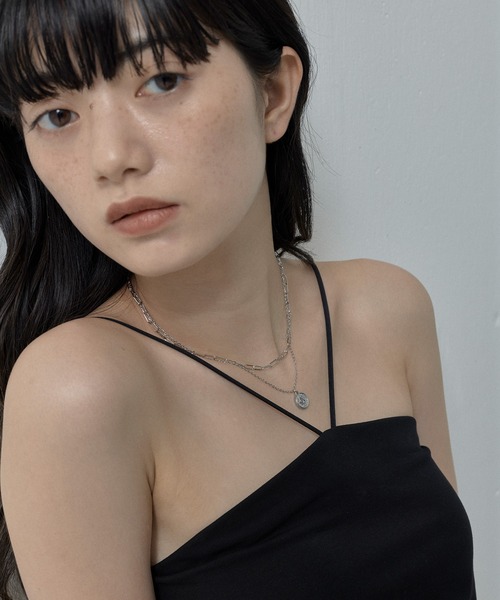 ORLEAN(オルレアン)の「【ORLEAN】 二連 レオンチェーン メダルネックレス(ネックレス・レディース・シルバー/ゴールド・フリー)」の6枚目の写真