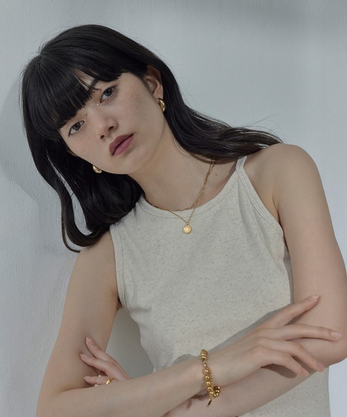 ORLEAN(オルレアン)の「【ORLEAN】 二連 レオンチェーン メダルネックレス(ネックレス・レディース・シルバー/ゴールド・フリー)」の11枚目の写真