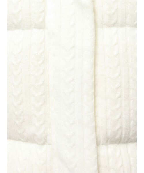 MERCURYDUO（マーキュリーデュオ）の「2WAYフード付きアライドショートニットダウン（ダウンジャケット/コート・レディース・アイボリー・SMALL/MEDIUM）」の4枚目の写真