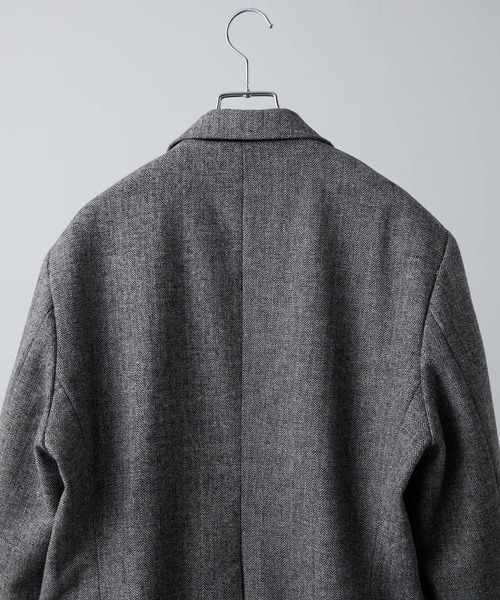 CLEL（クレイル）の「【CLEL】Wool Blend Herringbone Tweed