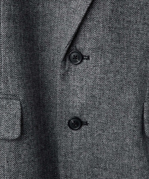 CLEL（クレイル）の「【CLEL】Wool Blend Herringbone Tweed