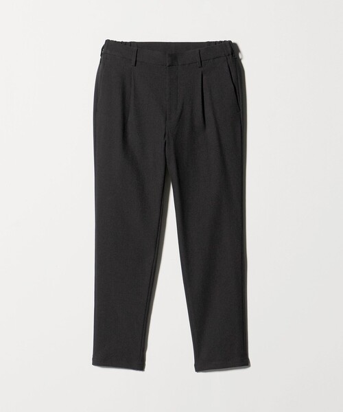 beauty&youth 1 プリーツテーパードパンツ リサイクル ポリエステル 1プリーツ テーパード パンツ