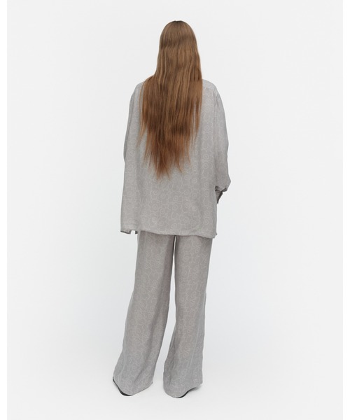 marimekko（マリメッコ）の「Oanet Piirto Uni Cupro / trouser（その他パンツ・レディース・ライトグレー・X-SMALL/SMALL）」の4枚目の写真