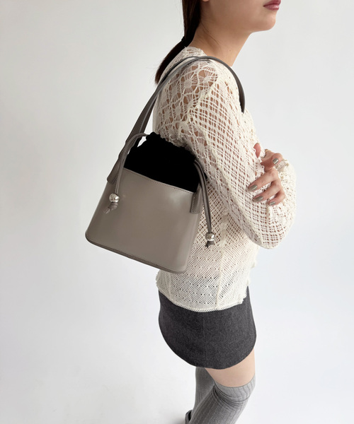 EDIT. FOR LULU（エディットフォールル）の「【PIENI for LULU】CICACUI kinchaku（クラッチバッグ・レディース・グレー系その他・FREE）」の19枚目の写真