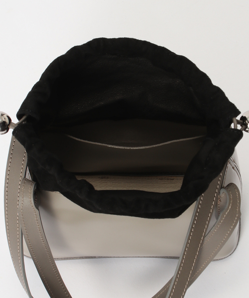 EDIT. FOR LULU（エディットフォールル）の「【PIENI for LULU】CICACUI kinchaku（クラッチバッグ・レディース・グレー系その他・FREE）」の8枚目の写真