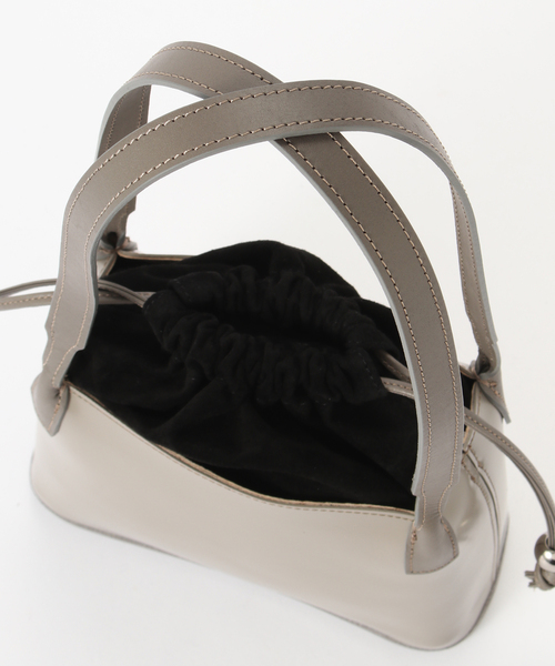 EDIT. FOR LULU（エディットフォールル）の「【PIENI for LULU】CICACUI kinchaku（クラッチバッグ・レディース・グレー系その他・FREE）」の7枚目の写真