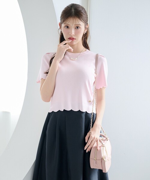 TOCCA（トッカ）の「WITH CLARISSE 2WAY NYLONBAG ミニボストンバッグ（ボストンバッグ・レディース・ネイビー系/ピンク系/ベージュ系/ブルー系/ブラック系・F）」の16枚目の写真