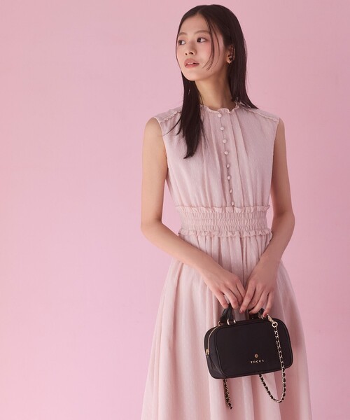TOCCA（トッカ）の「WITH CLARISSE 2WAY NYLONBAG ミニボストンバッグ（ボストンバッグ・レディース・ネイビー系/ピンク系/ベージュ系/ブルー系/ブラック系・F）」の18枚目の写真