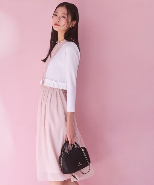 TOCCA（トッカ）の「WITH CLARISSE 2WAY NYLONBAG ミニボストンバッグ（ボストンバッグ・レディース・ネイビー系/ピンク系/ベージュ系/ブルー系/ブラック系・F）」の19枚目の写真