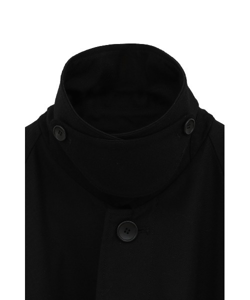 CLANE（クラネ）の「BULKY LINE STAIN COAT（ステンカラーコート・レディース・ブラウン/ブラック・2/1）」の15枚目の写真