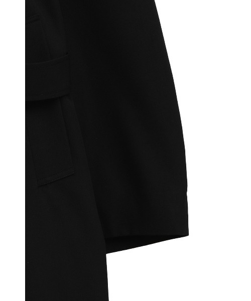 CLANE（クラネ）の「BULKY LINE STAIN COAT（ステンカラーコート・レディース・ブラウン/ブラック・2/1）」の16枚目の写真