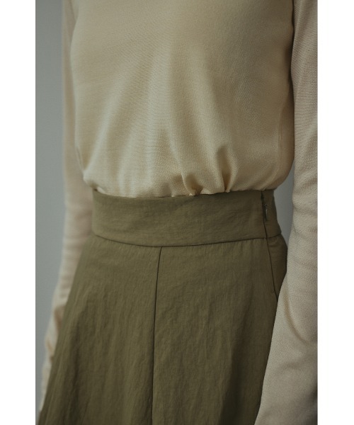 STYLEMIXER（スタイルミキサー）の「スラッシュパネルスカート（スカート・レディース・ブラック/カーキ・SMALL/MEDIUM）」の16枚目の写真