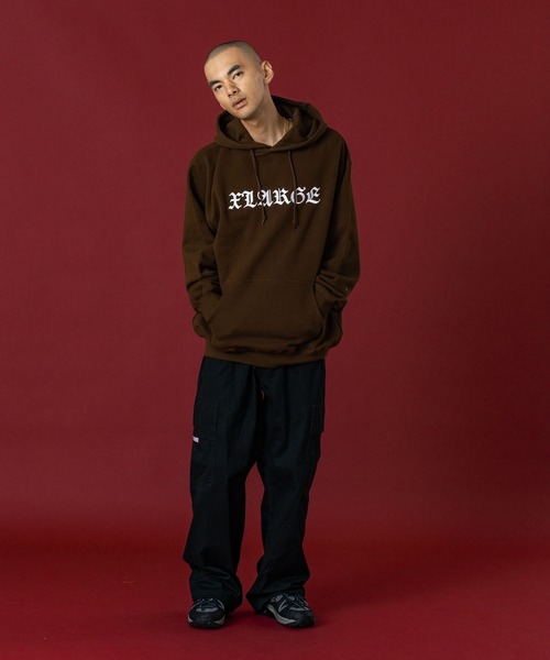 OLD ENGLISH PULLOVER HOODED SWEATSHIRT（パーカー）｜XLARGE