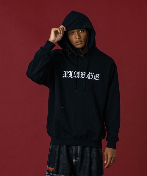 セール】OLD ENGLISH PULLOVER HOODED SWEATSHIRT（パーカー）｜XLARGE