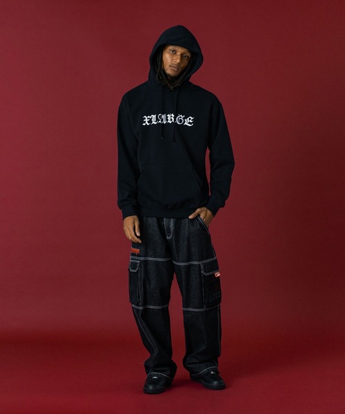 OLD ENGLISH PULLOVER HOODED SWEATSHIRT（パーカー）｜XLARGE