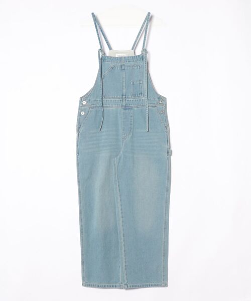 INTERPLANET（インタープラネット）の「【CYNICAL】ミドルオンスデニムキャミサロペット（サロペット/オーバーオール・レディース・ライトブルー/サックスブルー/オフホワイト・FREE）」の10枚目の写真