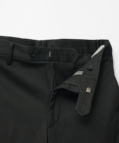 JOKER(ジョーカー)の「MVSニット総柄プリントトラウザー メンズ スラックス テーパード(チノパンツ・メンズ・ブラック/ネイビー・S/M/L)」の12枚目の写真