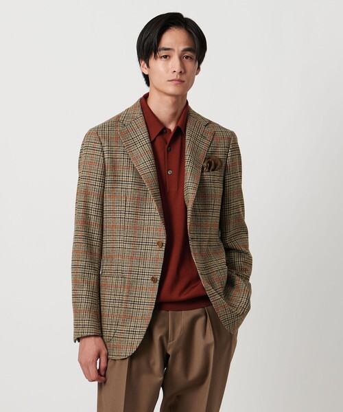 ウィンドウペン 3ボタン テーラードジャケット C‐MODEL（テーラード