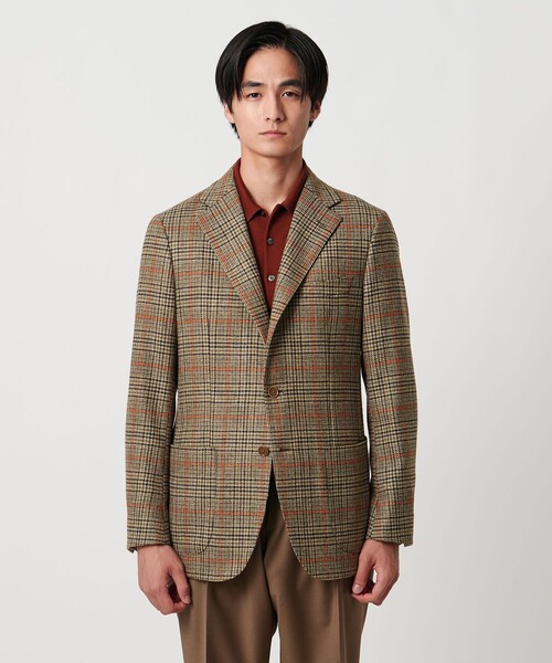 ウィンドウペン 3ボタン テーラードジャケット C‐MODEL（テーラード