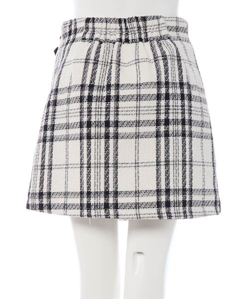 INGNI(イング)の「サイドダブルベルトチェック柄ラップスカパン(スカート・レディース・その他11/グレー系1/ホワイト系その他2・FREE)」の14枚目の写真