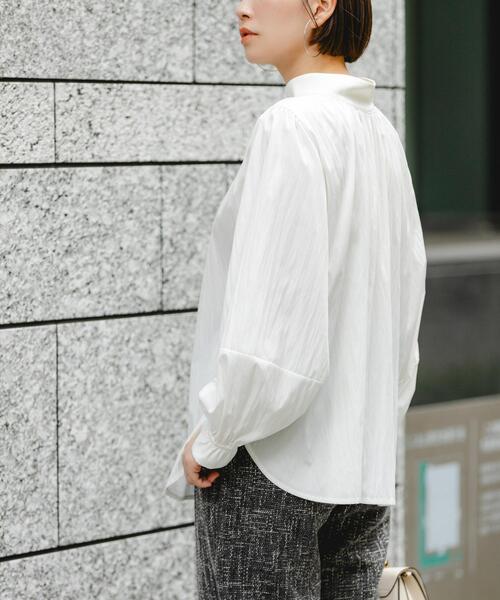 セール】F by ROSSO ハイネック2WAYブラウス（シャツ/ブラウス）｜F by