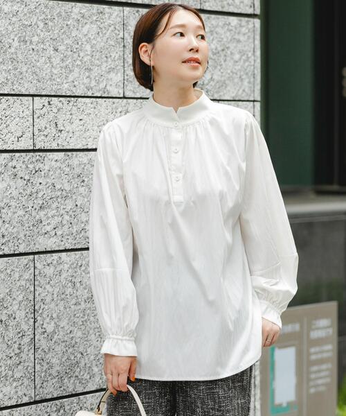 セール】F by ROSSO ハイネック2WAYブラウス（シャツ/ブラウス）｜F by