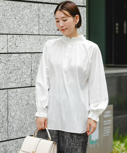 セール】F by ROSSO ハイネック2WAYブラウス（シャツ/ブラウス）｜F by