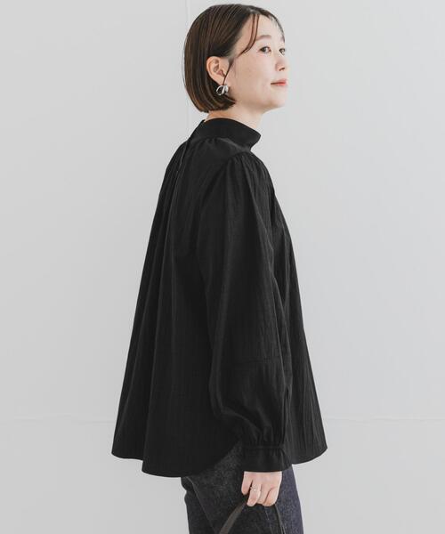 F by ROSSO（エフバイロッソ）の「F by ROSSO　ハイネック2WAYブラウス（シャツ/ブラウス・レディース・オフホワイト/ブラック・FREE）」の12枚目の写真