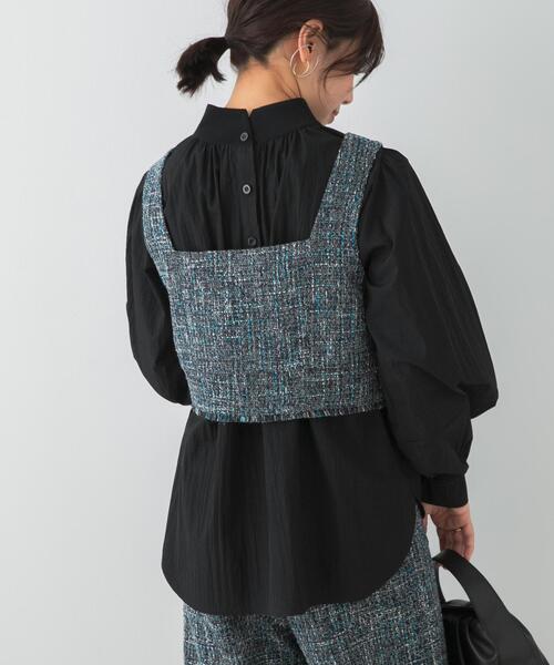 セール】F by ROSSO ハイネック2WAYブラウス（シャツ/ブラウス）｜F by