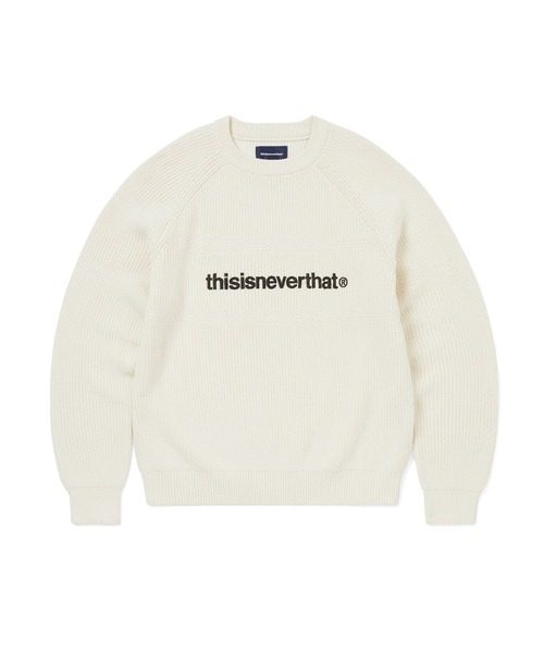 トップス thisisneverthat T-Logo Knit Sweater（ニット/セーター）｜thisisneverthat