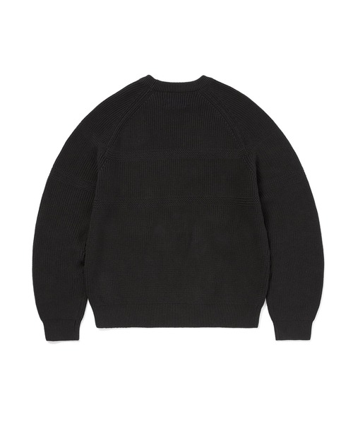 THISISASWEATER ブラック ウール セーター THISISASWEATER.＞A SWEATER IS ORDINARY. Cardigan/Vネック カーディガン