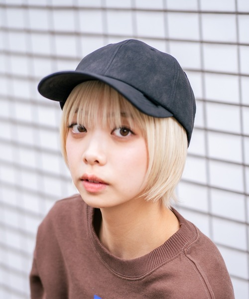 Lee（リー）の「【LEE/リー】フェイクレザーローキャップ（キャップ・メンズ・ブラック/ブラウン・FREE）」の6枚目の写真