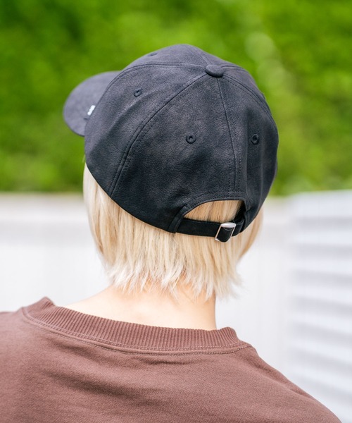 Lee（リー）の「【LEE/リー】フェイクレザーローキャップ（キャップ・メンズ・ブラック/ブラウン・FREE）」の9枚目の写真