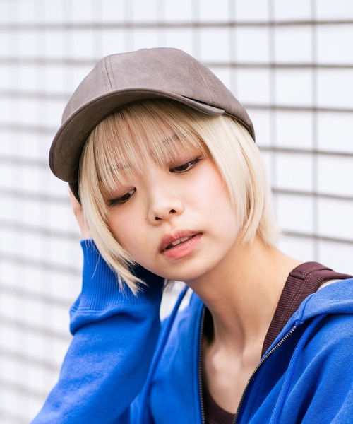 Lee（リー）の「【LEE/リー】フェイクレザーローキャップ（キャップ・メンズ・ブラック/ブラウン・FREE）」の13枚目の写真