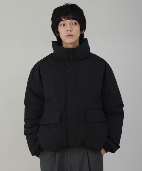 LIL VENDARS（リルヴェンダース）の「Buyer's Select/耐水・透湿中綿スタンドネックブルゾン（ブルゾン・メンズ・チャコール/ブラック/アイボリー・M/LL/L）」の2枚目の写真