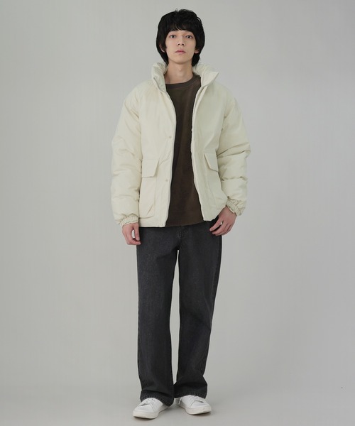 LIL VENDARS（リルヴェンダース）の「Buyer's Select/耐水・透湿中綿スタンドネックブルゾン（ブルゾン・メンズ・チャコール/ブラック/アイボリー・M/LL/L）」の7枚目の写真