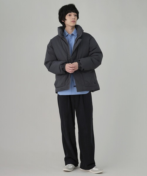 LIL VENDARS（リルヴェンダース）の「Buyer's Select/耐水・透湿中綿スタンドネックブルゾン（ブルゾン・メンズ・チャコール/ブラック/アイボリー・M/LL/L）」の17枚目の写真