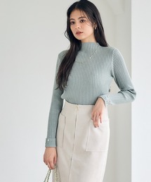 12Twelve Agenda（トゥエルブ　アジェンダ）の「ハイネックラメリブニットプルオーバー（ニット/セーター）」