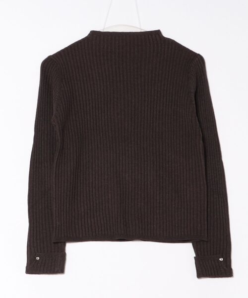 12Twelve Agenda（トゥエルブ　アジェンダ）の「ハイネックラメリブニットプルオーバー（ニット/セーター・レディース・ブラウン/ライトグレー/ミント/オフホワイト・M）」の20枚目の写真