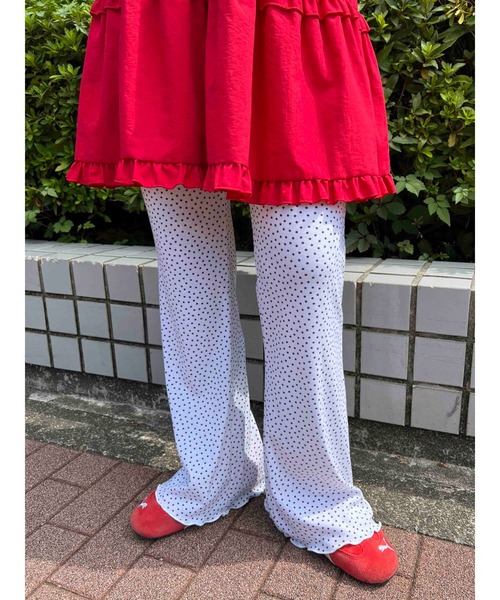 WC(ダブル シー)の「スターメロウイージーパンツ(その他パンツ・レディース・チャコールグレー/ホワイト・FREE)」の1枚目の写真