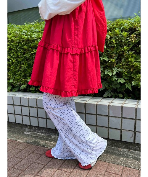 WC(ダブル シー)の「スターメロウイージーパンツ(その他パンツ・レディース・チャコールグレー/ホワイト・FREE)」の16枚目の写真