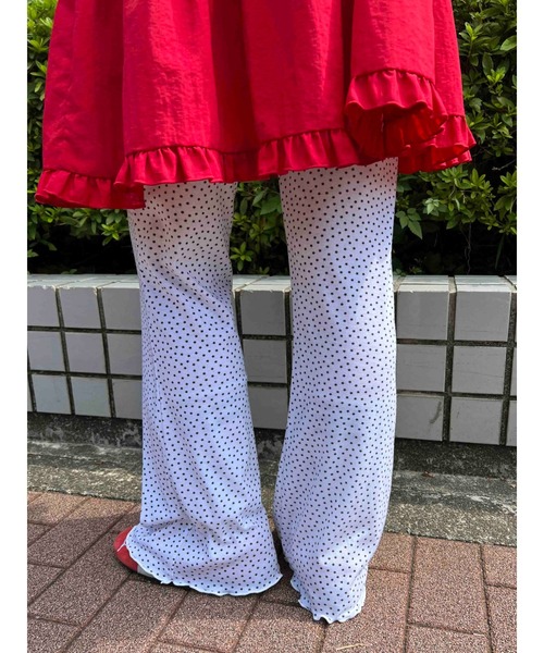 WC(ダブル シー)の「スターメロウイージーパンツ(その他パンツ・レディース・チャコールグレー/ホワイト・FREE)」の17枚目の写真