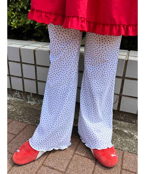 WC(ダブル シー)の「スターメロウイージーパンツ(その他パンツ・レディース・チャコールグレー/ホワイト・FREE)」の19枚目の写真
