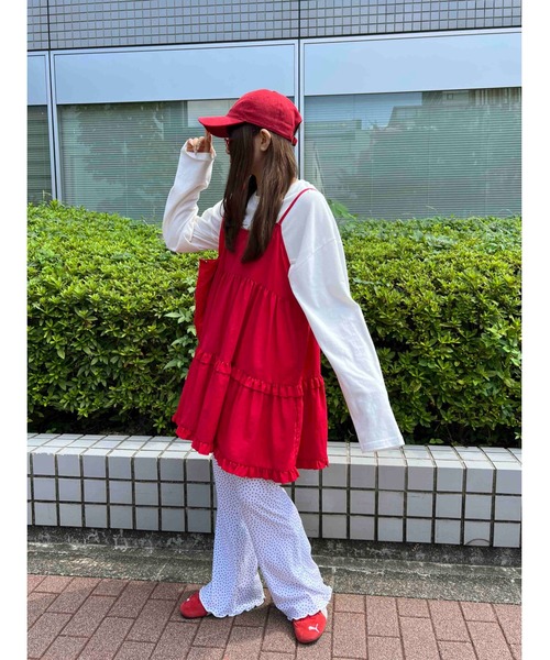 WC(ダブル シー)の「スターメロウイージーパンツ(その他パンツ・レディース・チャコールグレー/ホワイト・FREE)」の21枚目の写真