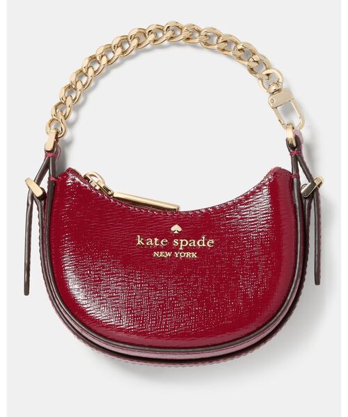 kate spade new york(ケイトスペード ニューヨーク)の「ノヴァ マイクロ バッグ チャーム(キーホルダー・レディース・レッド・ONESIZE)」の1枚目の写真