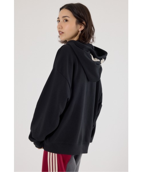 RODEO CROWNS WIDE BOWL（ロデオクラウンズワイドボウル）の「Uth FSジップパーカー（パーカー・レディース・カーキ/ブラウン/ブラック/グレー×ホワイト・FREE）」の11枚目の写真