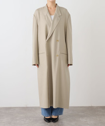 VERMEILpariena ヴェルメイユパーイエナ ロングコート ベージュ M VERMEIL par iena（ヴェルメイユパーイエナ）の「Super100