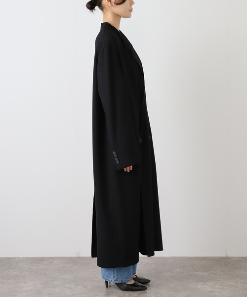 ジャケット・アウター [CITY] SUPER180S MAXI LENGTH COAT BOWTE バウト Super180s River コート 252070004（その他アウター